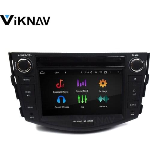 2 din 2DIN Android Car radio DVD player For Toyota RAV4 2006-2012 car GPS navigation head unit stereo autoradio auto audio