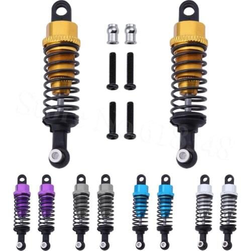 2pcs Aluminum Shock Absorber 1/18 WLtoys A959 Upgrade Parts Fit A949 A969 A979 K929 A949-55 TOZO C1022 RC Car