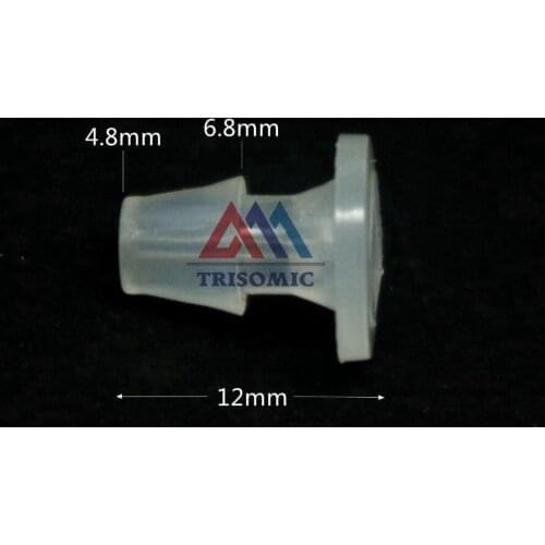 4.8mm Tube End Cap Plug with Barbed Material PP Food Grade or to potable water -30 to 160 degree centigrade