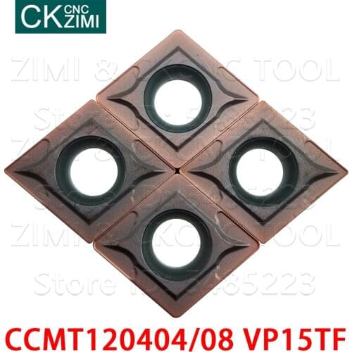 CCMT120404 VP15TF CCMT120408 VP15TF Carbide Insert Turning Tool Turning Milling Cutter CNC Cutting Tool CCMT for stainless steel