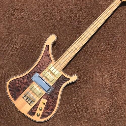 Electric bass, 4 strings, Bass Jazz, High Quality Custom Bass, Free Shipping