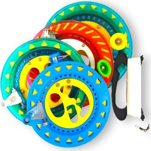 Kite Line Outdoor Flying Kites Wheel ABS Material Winder Quality Kite Flying Tool Winding Reel Grip Wheel Kite Factory Wholesale
