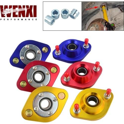 Shock TOP Mount Set FOR BMW E30 E36 E46 Z3 Pillow Ball Rear Upper Camber Plates WX-THM02