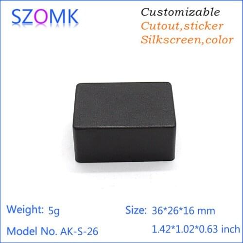 Small plastic box szomk enclosure for housing box (100 pcs)36*26*16mm small enclosure electronic enclosure distribution box