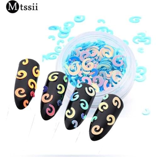 Слюда для дизайна ногтей Mtssii China At AliExpress