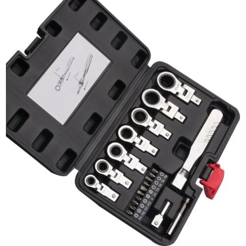 Oscillating Head Interchangeable Torx Wrench Set Oscillating Wrench 180