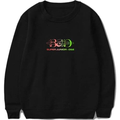 New K Pop Kpop Super Junior D&e Mini Album Bad Blood Same Printing Fleece Hoodies Kpop Unisex O Neck Pullover Sweatshirts Drops
