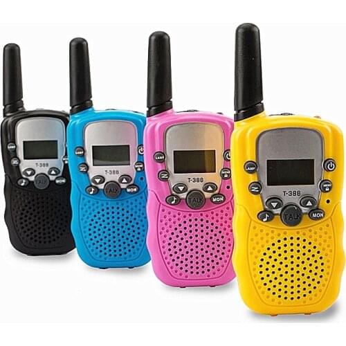 2 Pcs/Set 22 Channel Walkie Talkies Toy Children Toys Two Way Radio UHF Long Range Handheld Transceiver Kids Gift
