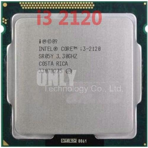 Free Shipping i3 2120 Processor 3.3GHz /3MB Cache/Dual Core /Socket 1155/ 65W I3-2120 Desktop CPU