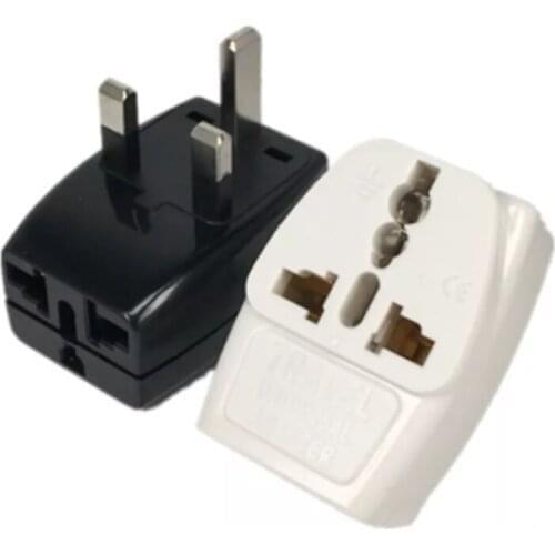 1 to 3 Splitter Universal UK/US/AU 3 Pins 2 Pins Socket to UK 3pin Ireland Singapore 3 Pin Travel Power Adapter Plug TYPE I