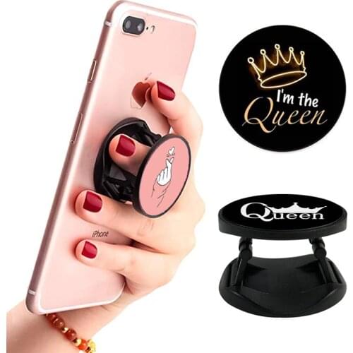 Luxury Foldable Phone Grip Finger Ring Holder Phone Bracket Stand Socket Phone Holder For iPhone Samsung Huawei Xiaomi Holder