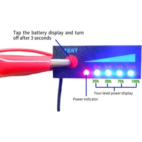 1S 2S 3S 4S 18650 Li-ion Lipo Lithium 12V Lead Acid Battery Level Indicator Tester LCD Display Meter Module Capacity
