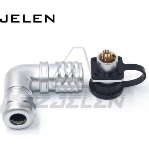 WEIPU SF1214P/SF1312S industrial cable plug and socket ip67 waterproof 9pin connector male and female wire connectors
