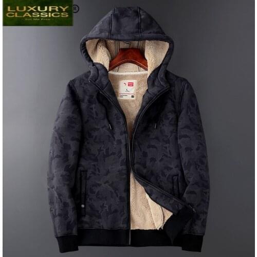Winter plus Hoodies size Men Clothes 2021 Streetwear Fashion Mens Sweatshirt Warm Fleece Jacket Hoodie Sudadera Coat 4343