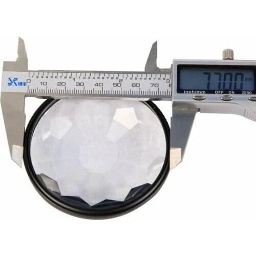 77mm Glass Prism Filter Kaleidoscope Prism F Photo Shooting Objects SLR Fitting