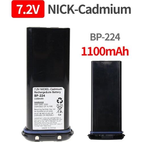 BP-224 7.2V/1100mAh Battery Pack for ICOM IC-M2A IC-M2 IC-GM1600 IC-M32 IC-M31