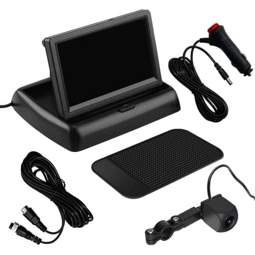 Car Baby Rearview Mirror Observation Mirror For Baby Safety Seats In Car Infrared Night-vision Surveillances Camera