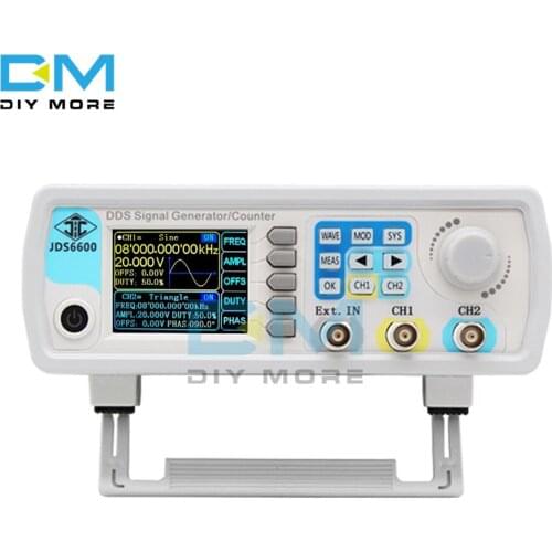 JDS6600-30M 30MHz Digital Control DDS Function Signal Generator Dual-channel Frequency Meter Arbitrary Waveform Generator