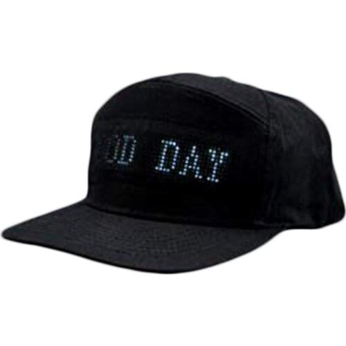 Caps Luminous LED Display Multilanguage Wireless Bluetooth Party Baseball Cap Sun Hat