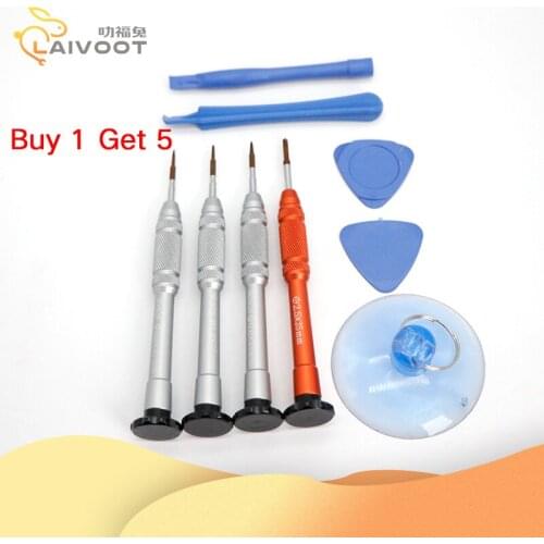 Laivoot 828 mobile phone iphone repair high precision screwdriver magnetic opening tool samsung 1.2 0.6 0.8 2.5 tool kits