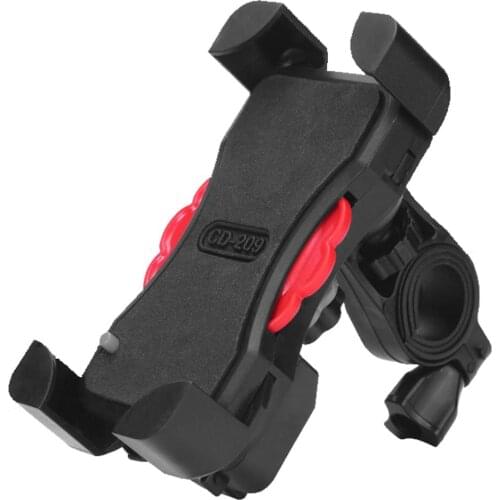 HOT SALES!!! Motorcycle Handlebar Rearview Mirror Mount Dual USB Ports Phone Bracket Stand