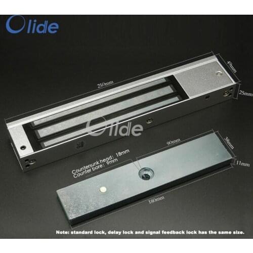 Magnetic Lock For Max 280kg Swing Door Operator,Electric Lock For Automatic Swing Door