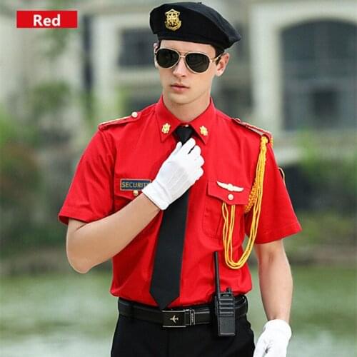 New Captain Clothes Navy Uniform Air Force Black Shirt Nightclub Aviation Suit Pilot Flight Uniforms Attendant For Gentlemen