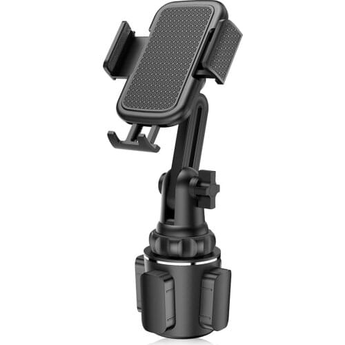 2021 New Universal Car Cup Holder Cellphone Mount Stand For Mobile Cell Phones Adjustable Car Cup Phone Mount