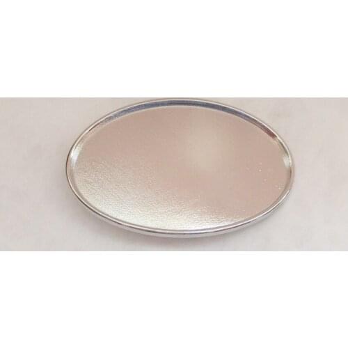 DIY oval blank belt buckle with silver finish JF-B129 suitable 5pcs/lot free shipping