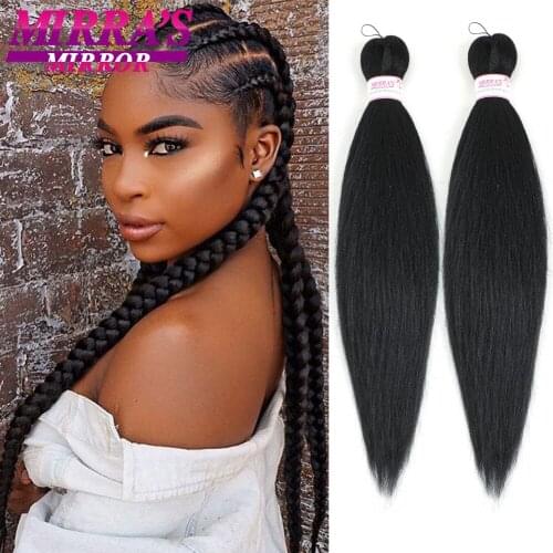 Braiding Hair Pre Stretched Ombre Synthetic Hair For Braids Original Braid Hair Extension Bulk Jumbo Braid 12/16/20/26/30 Inch