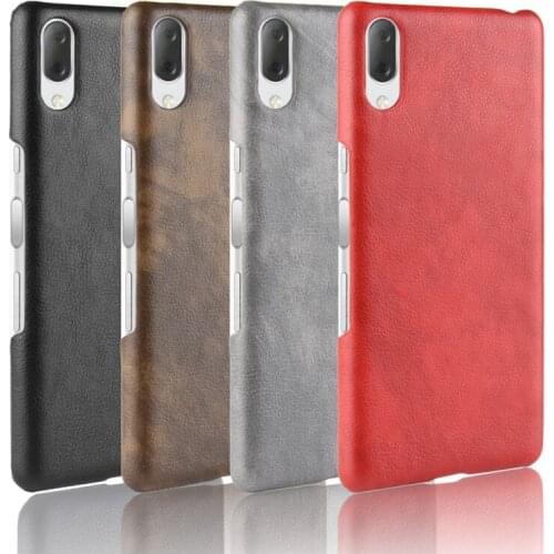 For Sony Xperia L3 ShockProof luxury PU Leather Hard Back Cover Case For Sony Xperia L3 L 3 I3312 I4312 I4332 I3322 Phone Case