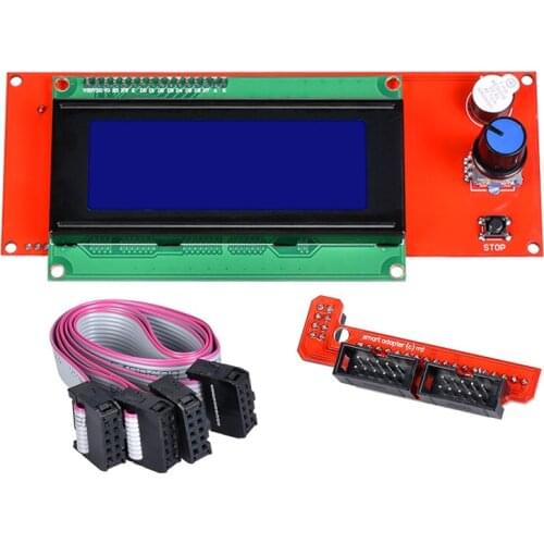 2004 LCD Display 3D Printer Reprap Smart Adapter Controller Reprap Ramps 1.4 1.6 Mega2560 board 2004 Control for Tarantula