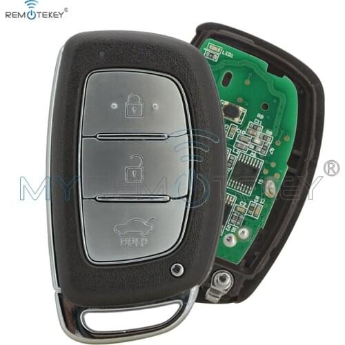 Remtekey for Hyundai Verna Smart car key 3 button 434Mhz ID46 chip remote key