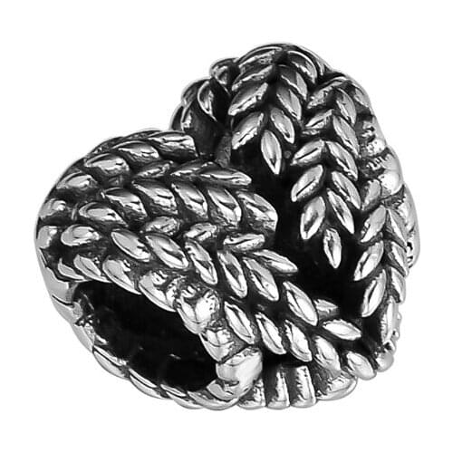 Vintage Charms Icon Of Nature Charms 925 Sterling Silver Original Fits European Woman Bracelets DIY Beads For Jewelry Making