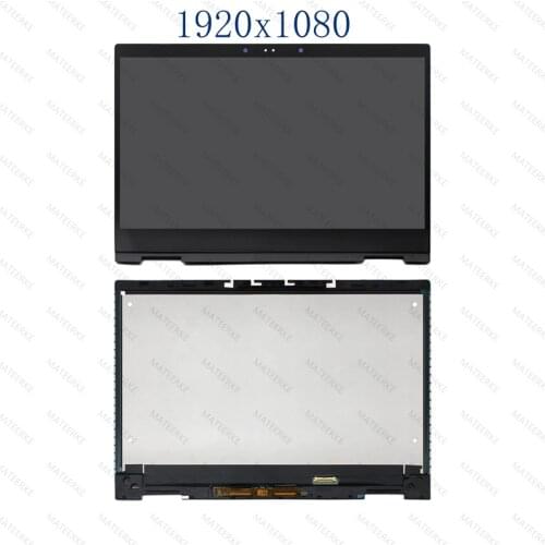 LCD Display Touch Screen Glass Panel Assembly+Control Board +Bezel For HP x360 13-ag0502sa 13-ag0503na 13-ag0999nf