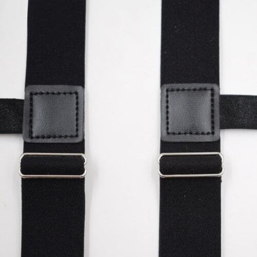 2Pcs/Set Mens Shirt Stays Holder Non-slip Locking Clamps Elastic Leg Suspenders