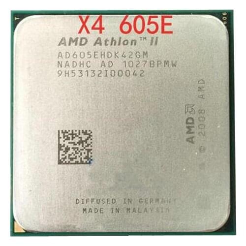 AMD Athlon II X4 605E X605E Quad-Core AM3 938 CPU 100% working properly Desktop Processor