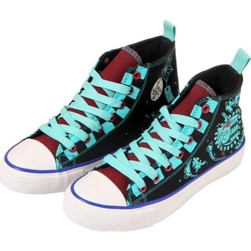 Brdwn Kimetsu no Yaiba Demon Slayer Kamado Tanjirou Official Authorization Fashion Flat Casual Canvas Shoes