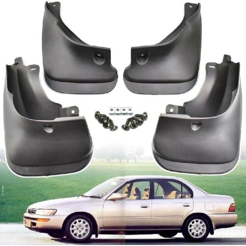 Car Mud Flaps Front Rear Mudguard Splash Guards Fender Mudflaps For Toyota Corolla Sedan 1993-1998 E100 AE100 AE102 101