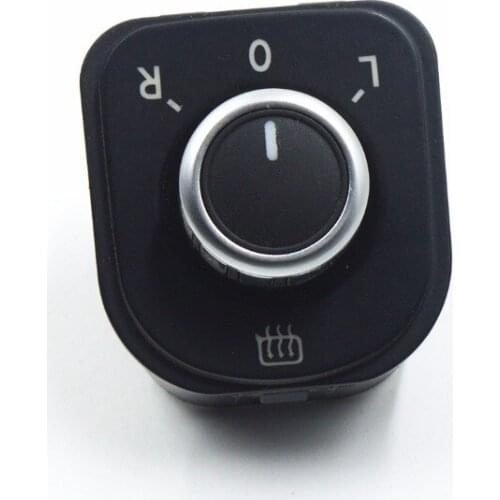 Chrome Side Mirror switch Adjust Knob for VW volkswagen jetta golf mk5 mk6 B6 tiguan CC Passat EOS 5ND 959 565 F / 5ND959565F