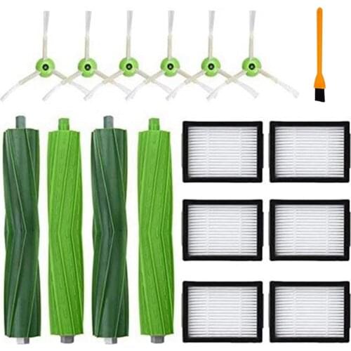 Promotion!Suitable for IRobot Roomba I7 I7+ I7 Plus E5 E6 E7 Parts Kit Replacement Parts Main Brush Side Brush Filter