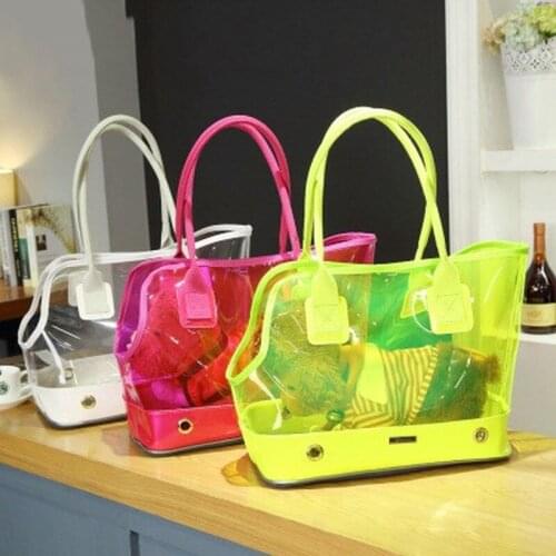 Transparent Fashion Cat Carrier Hand Bag Pet Out Carrying Casual Travel Bag Portable Cage Transparent Breathable Creative Bag