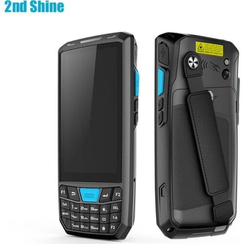 Touch screen android handheld pda machines barcode scanner 1d 2d data capture terminal device with GPS BT 8MP Camera