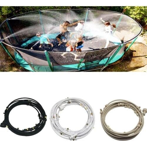 Water Misting Cooling System Kit Summer Sprinkler Fog Mist System Outdoor Garden Greenhouse Park Plants Spray Hose Water Fog
