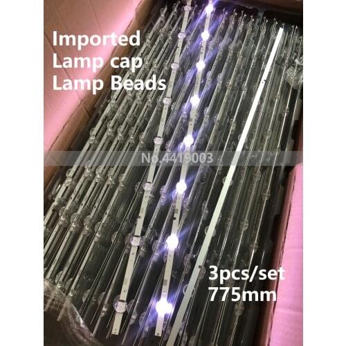 LED backlight strip 8 lamp for Samsung 40 SVC 39.5 FCOM FHD UA40J5200 37622A CY-JJ040BGNV6H UE40J5200 HG40ND460 V5DN-395SM0-R2