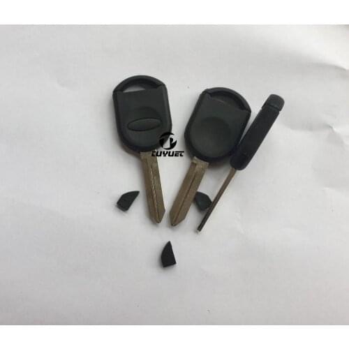 Transponder key Shell FOB case For Ford Can Install Chip