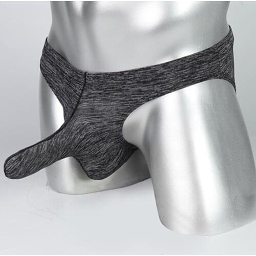 Exotic Briefs Sexy Mens Bikini Underwear Gay Man Pouch Healthy Panties Breathable hombre Cueca Elephant Nose Brief 7 Color M-XXL