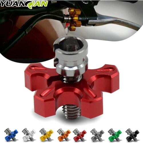 Universal Motorcycle CNC Aluminum Clutch Cable Wire Adjuster For suzuki RMZ 450 RMZ450 2005 2006 2007 2008 2009 2010 2011 2012