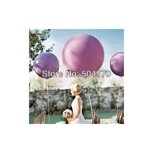 10pcs/lot XL Extra Large 36 inch 25g Solid Air Latex Balloon Decors Wedding Party Festival Bitherday Decoration Favor Toys
