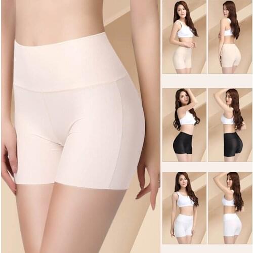 High Waist Womens Skirt Shorts Boxer Panties Girls Safety Briefs Boyshort Underpants Tights Slim Lingeries Short Pants Summer